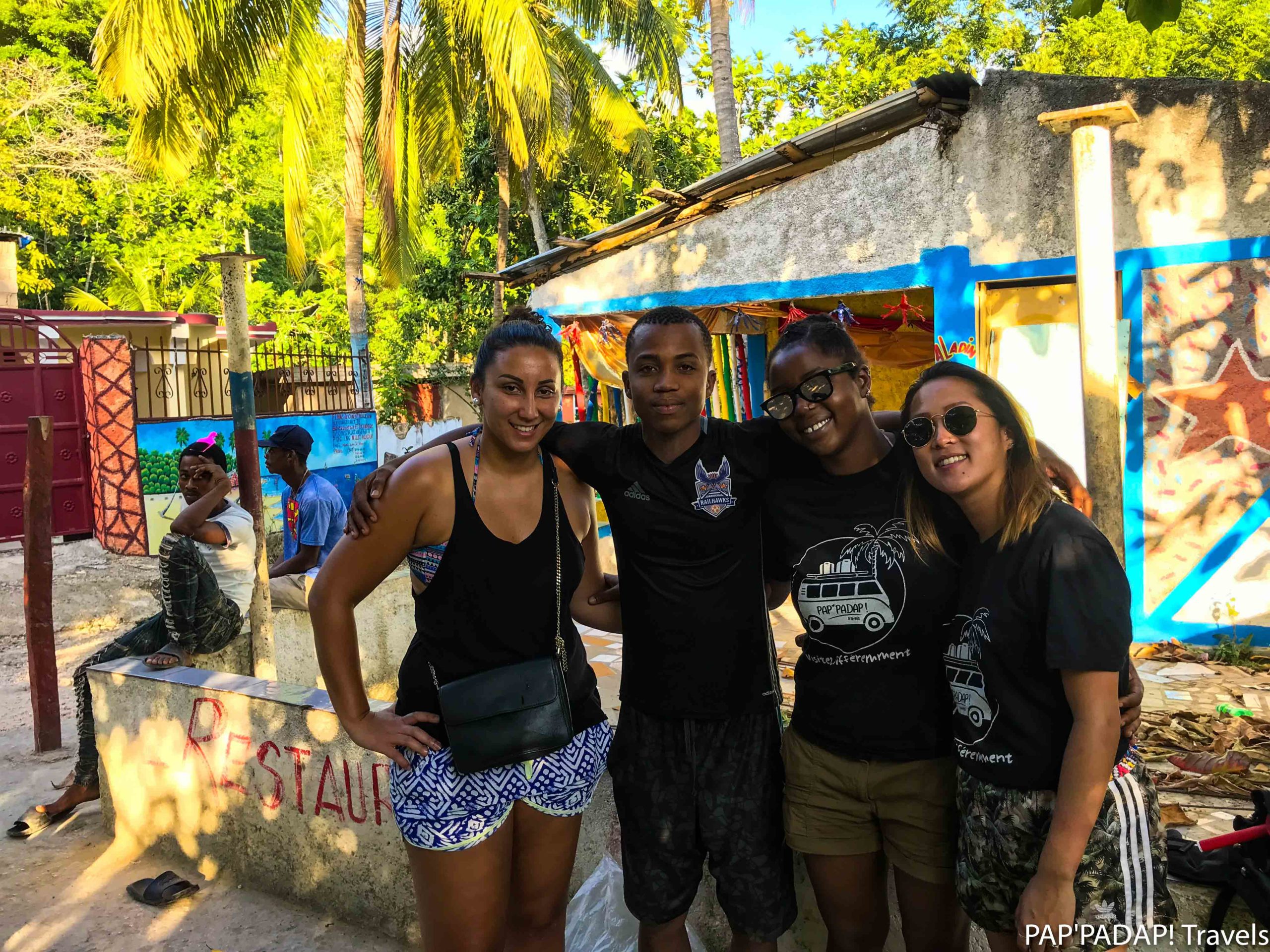 Voyageurs PAP_PADAP! Travels avec partenaire - Bassin bleu - Jacmel sud est Haïti